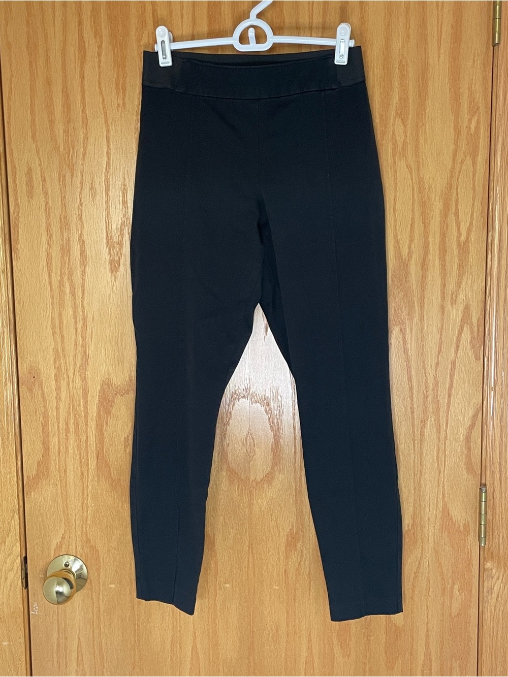 a new day Black Ponte Skinny Ankle Pants